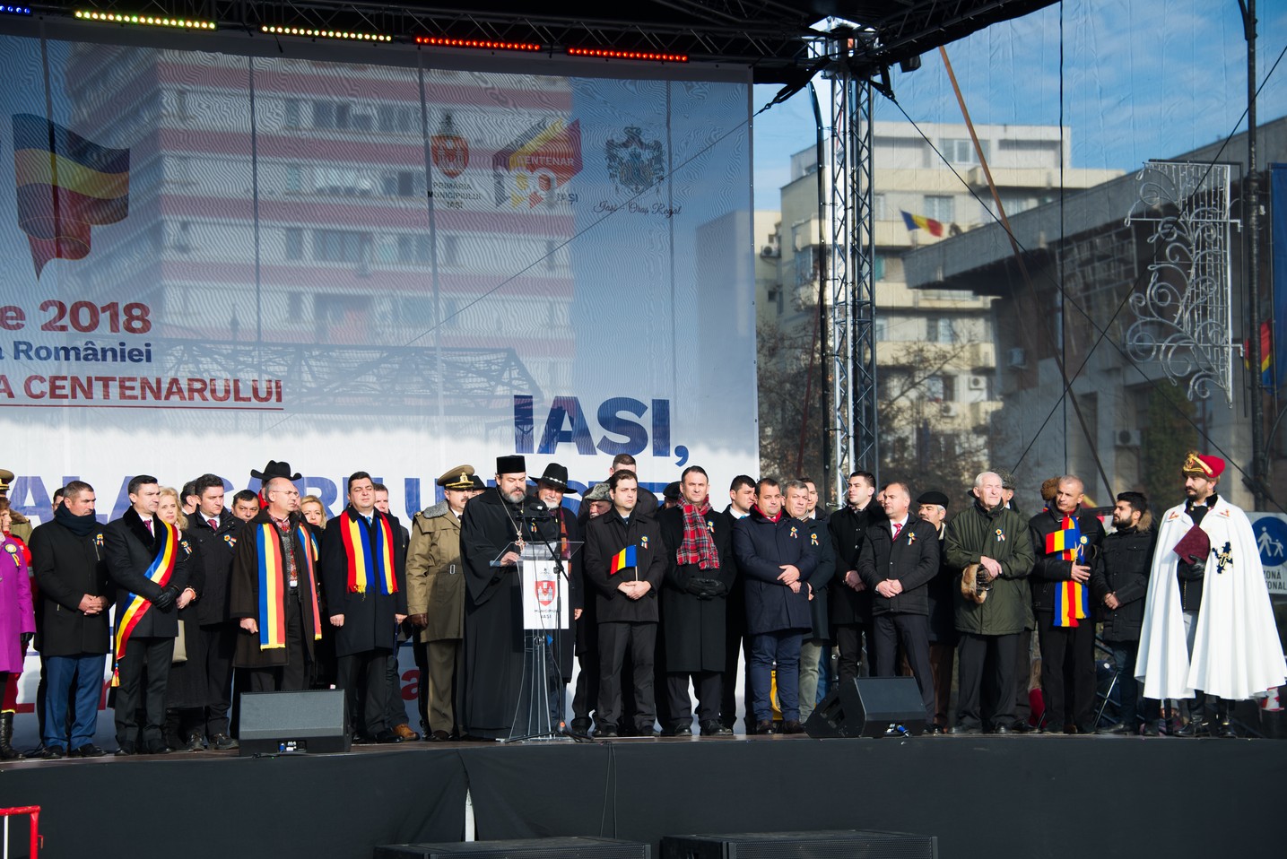 Centenarul la Iași: „Avem nevoie, ca și acum 100 de ani, de aceleași virtuți - credință în Dumnezeu, unitate și încredere sau curaj că putem realiza lucruri mari”