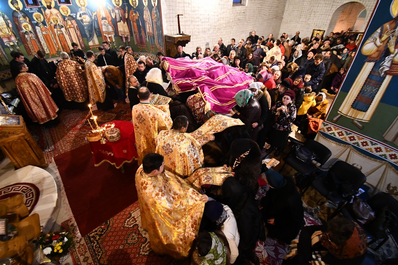 Slujbă misionară la Mănăstirea Piatra Sfântă din Iaşi