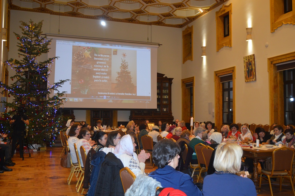 Evenimentul „Sărbătorim Crăciunul împreună”, organizat de SOFR Iaşi