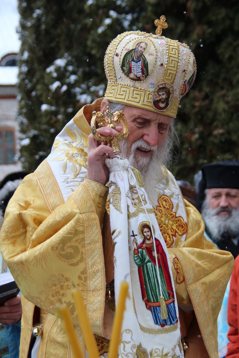 Sfinţirea cea mare a apei în Bucovina