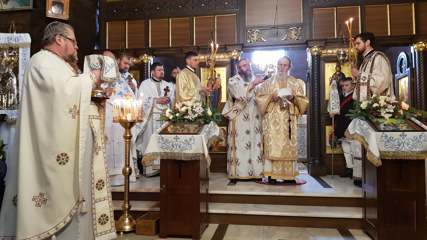 Sfinţirea cea mare a apei în Bucovina