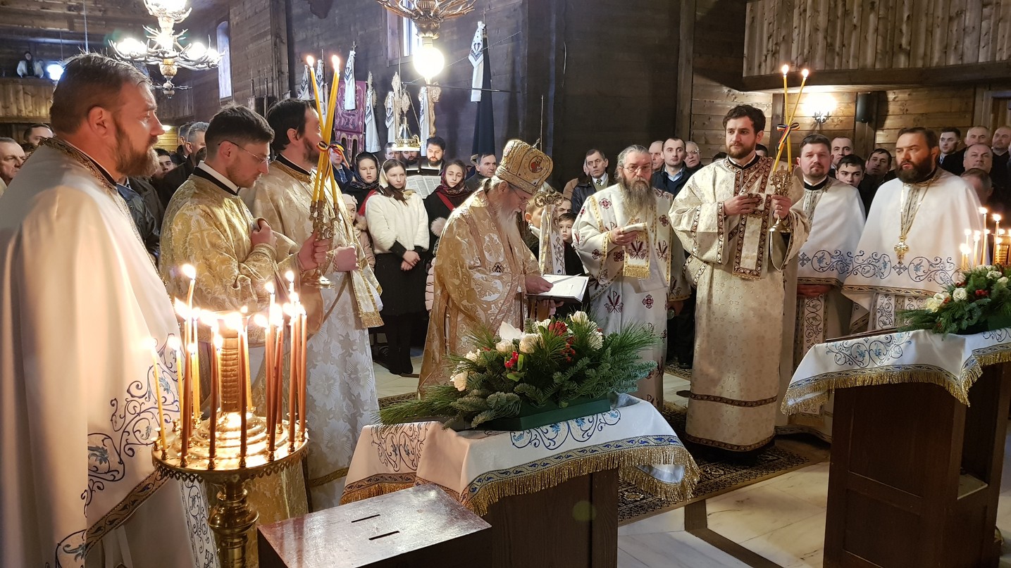 Sfinţirea cea mare a apei în Bucovina