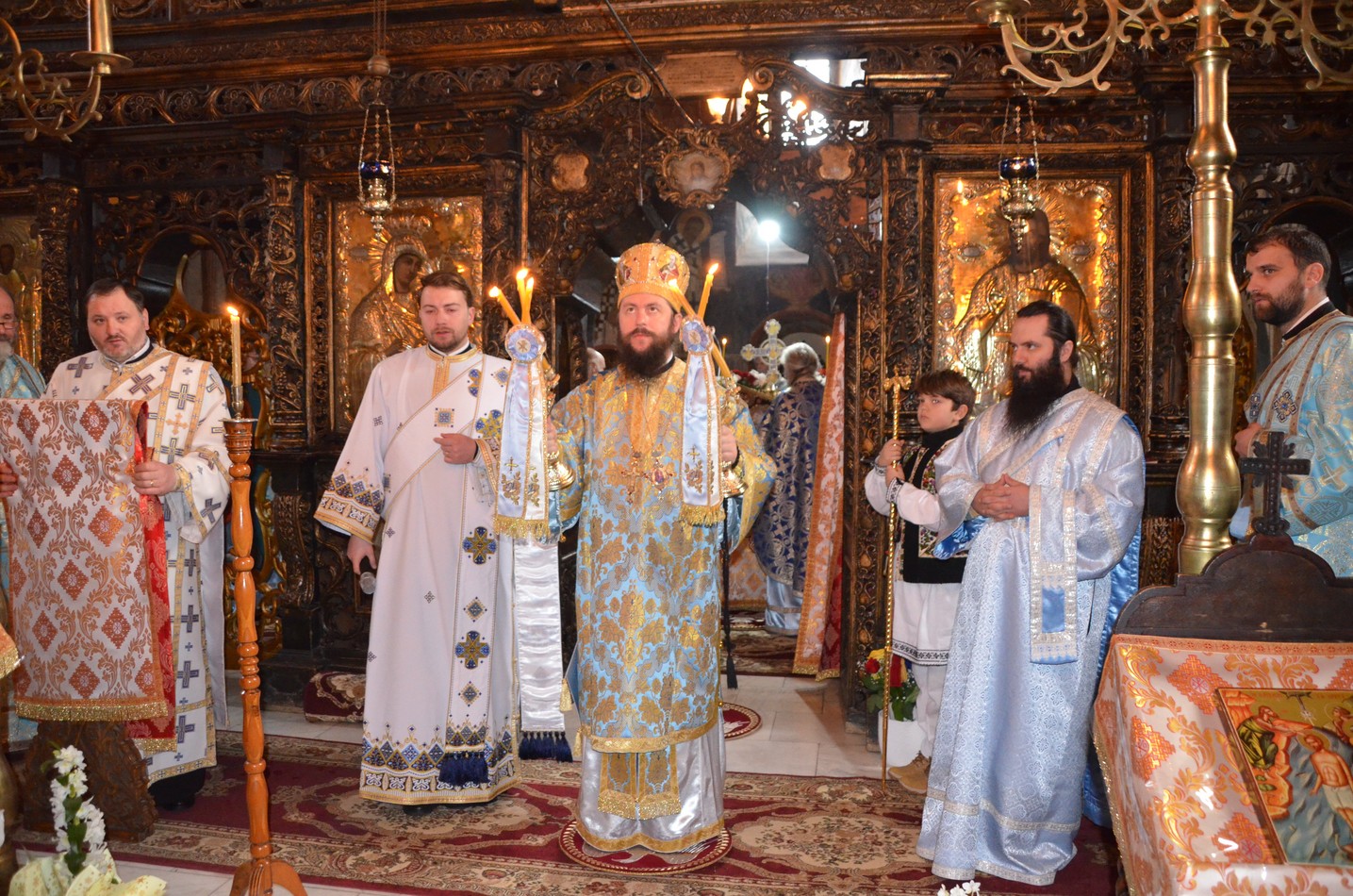 Sfinţirea cea mare a apei în Bucovina