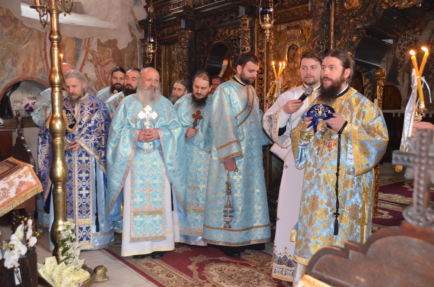 Sfinţirea cea mare a apei în Bucovina