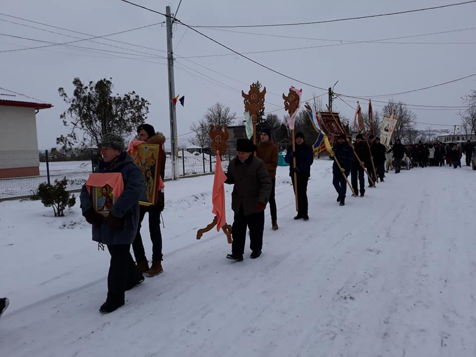 Procesiune de Bobotează, la Andrieşeni