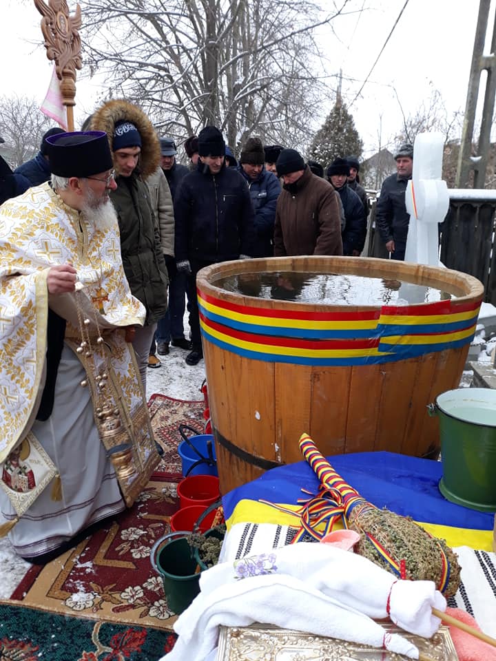 Procesiune de Bobotează, la Andrieşeni