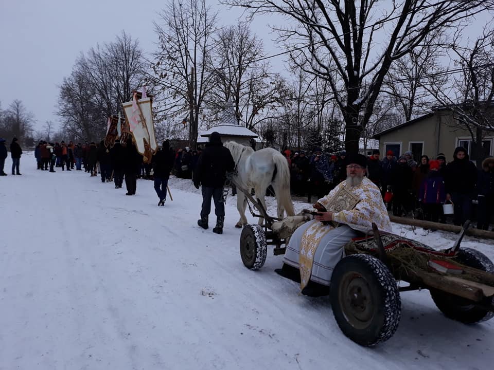 Procesiune de Bobotează, la Andrieşeni