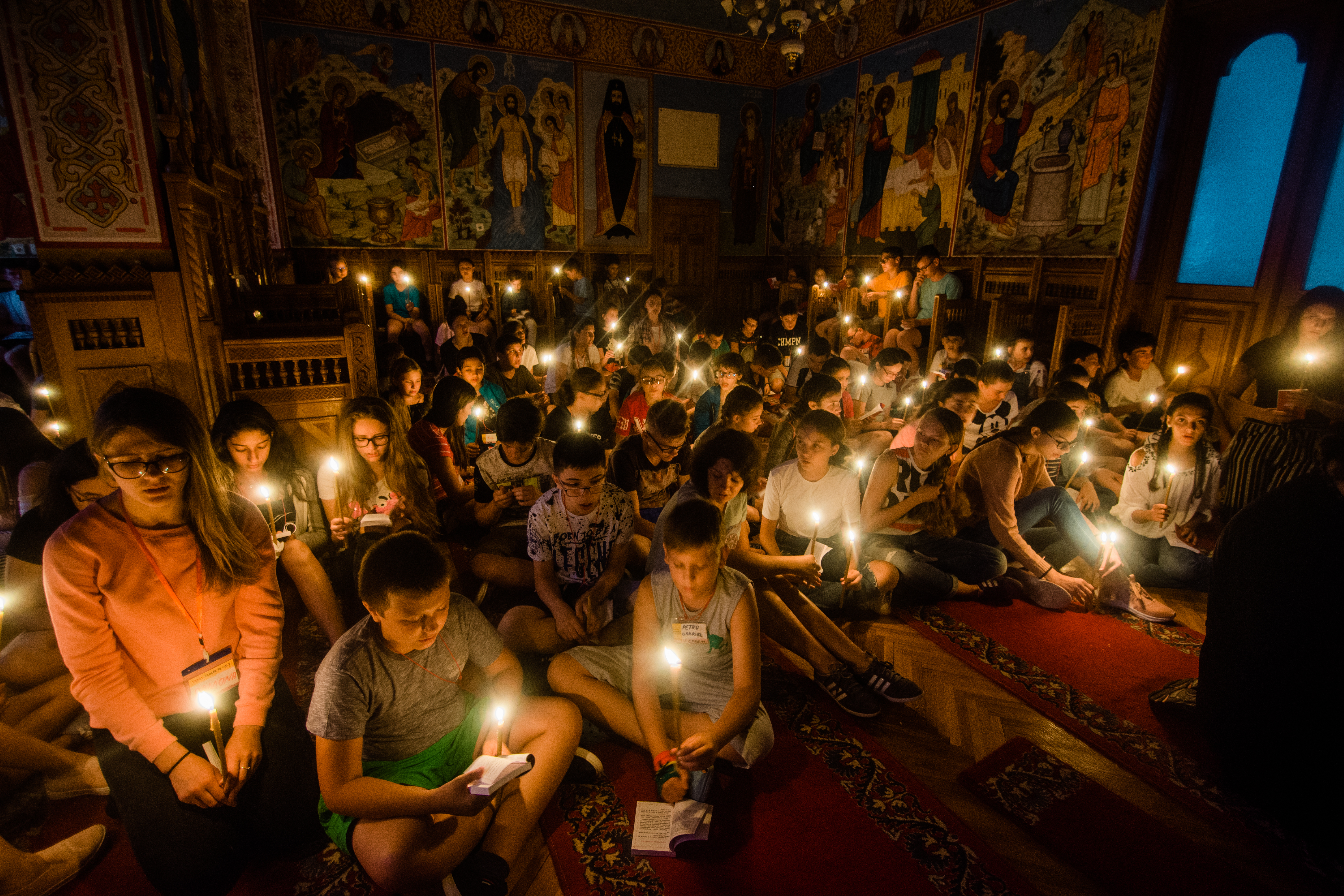 Nouă ani de tabără Floare de colţ la Durău