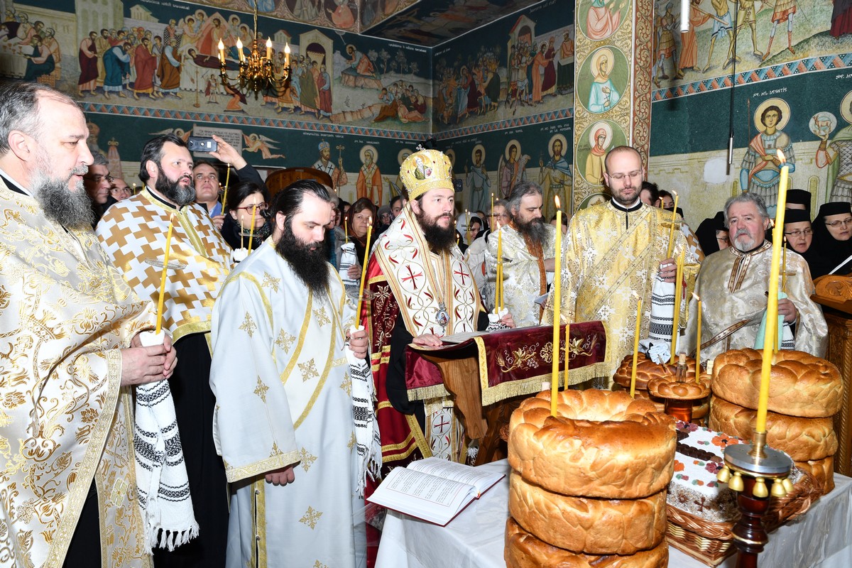 Moment omagial la Mănăstirea Dragomirna