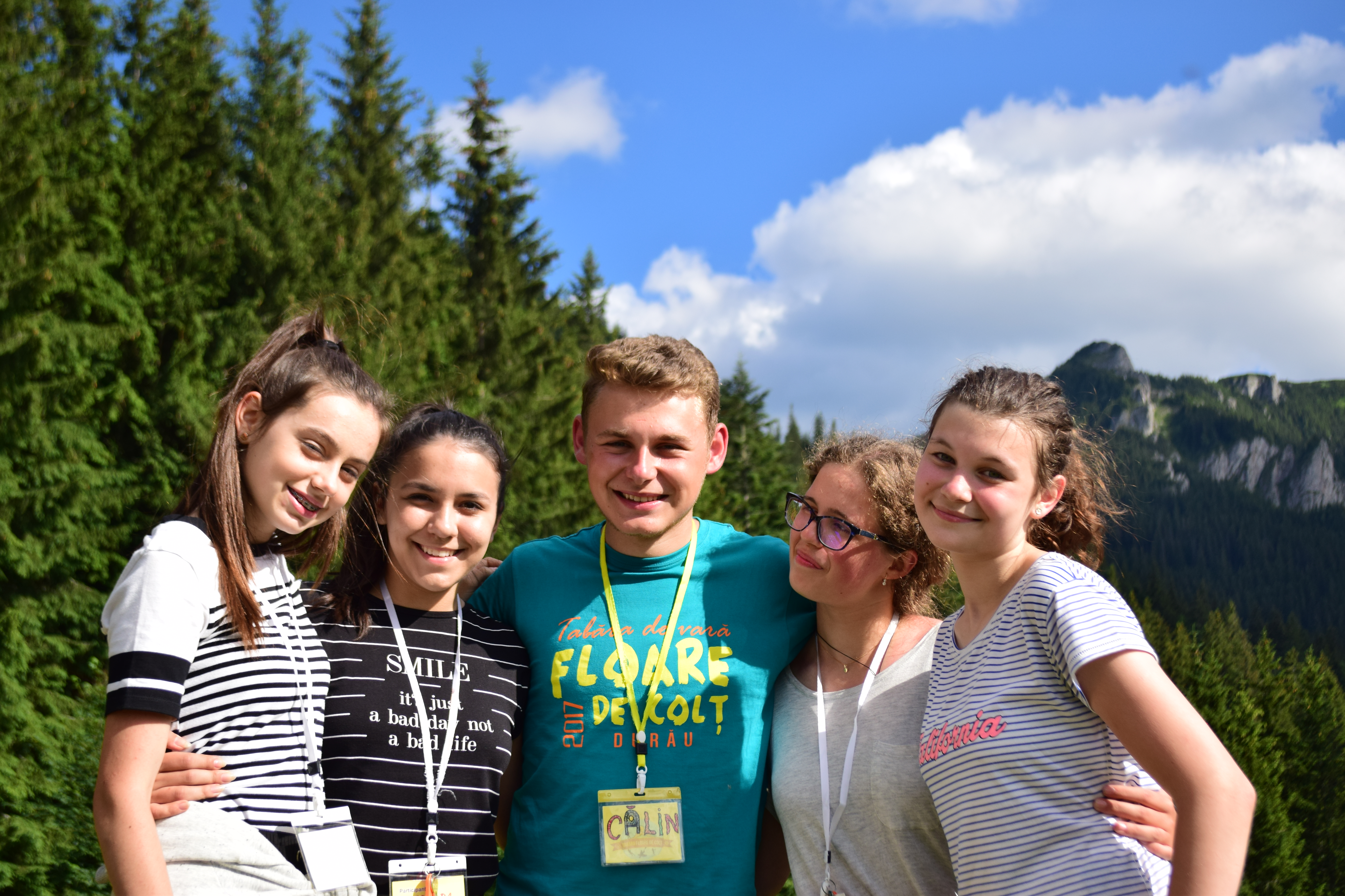 Nouă ani de tabără Floare de colţ la Durău