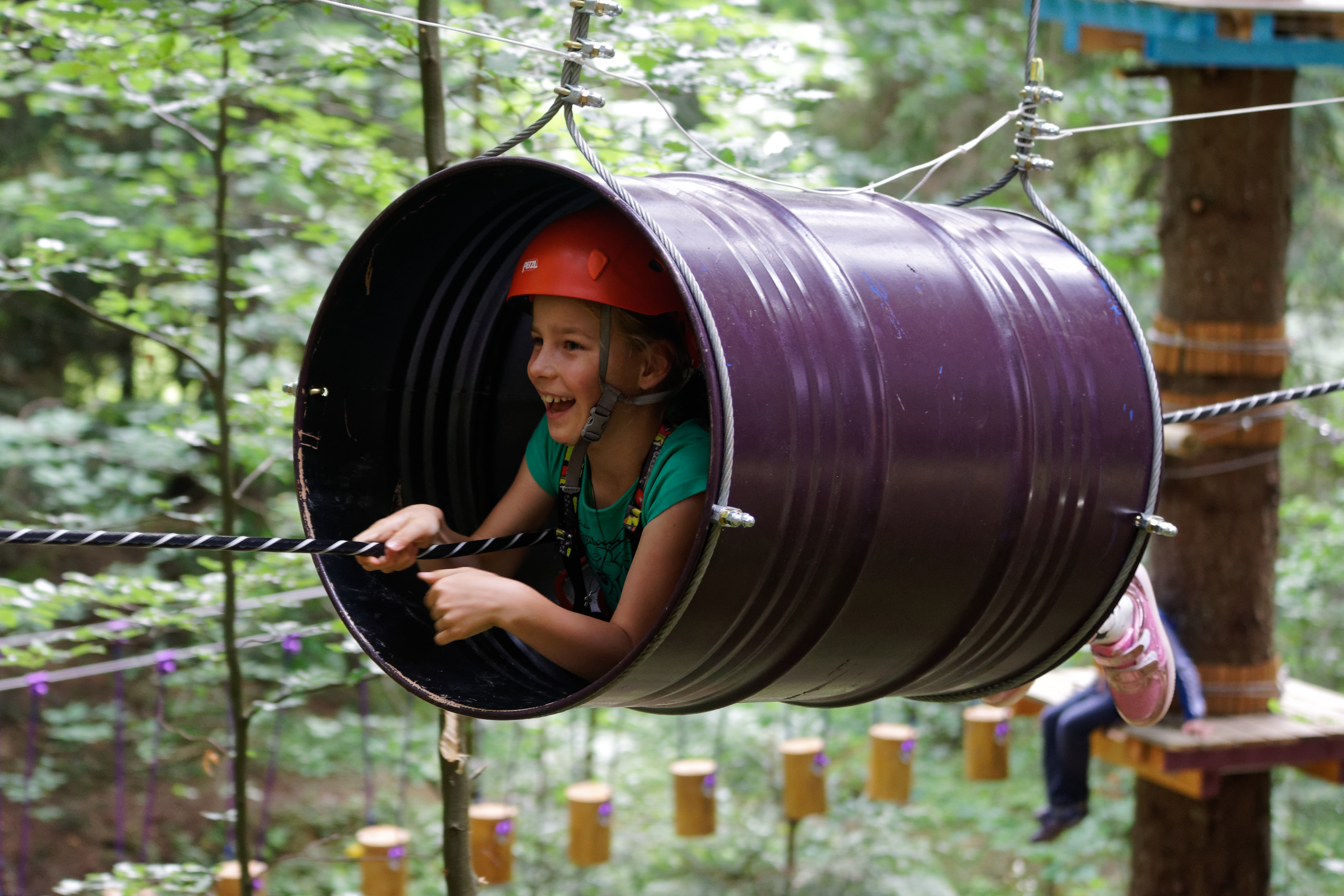 Nouă ani de tabără Floare de colţ la Durău