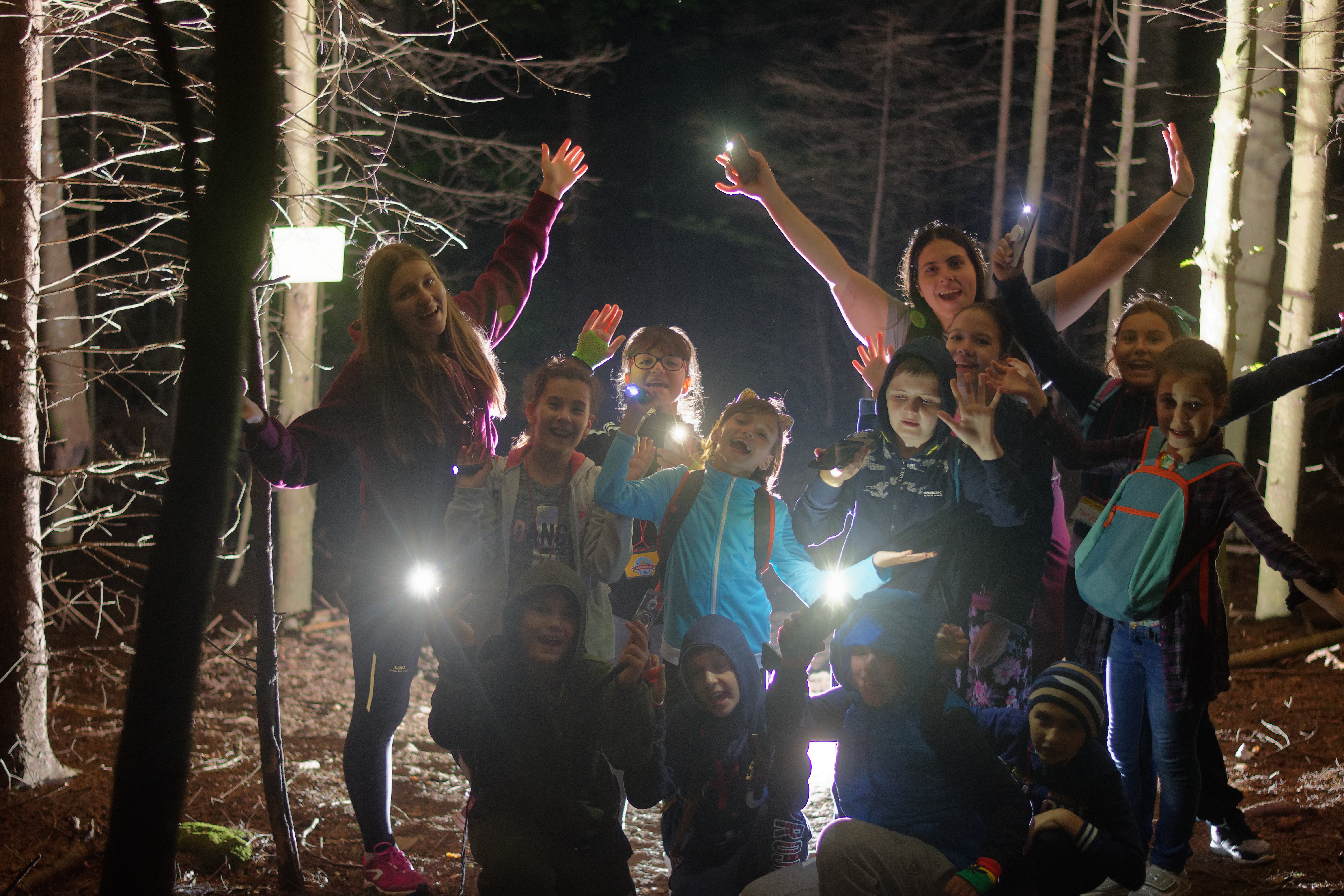 Nouă ani de tabără Floare de colţ la Durău