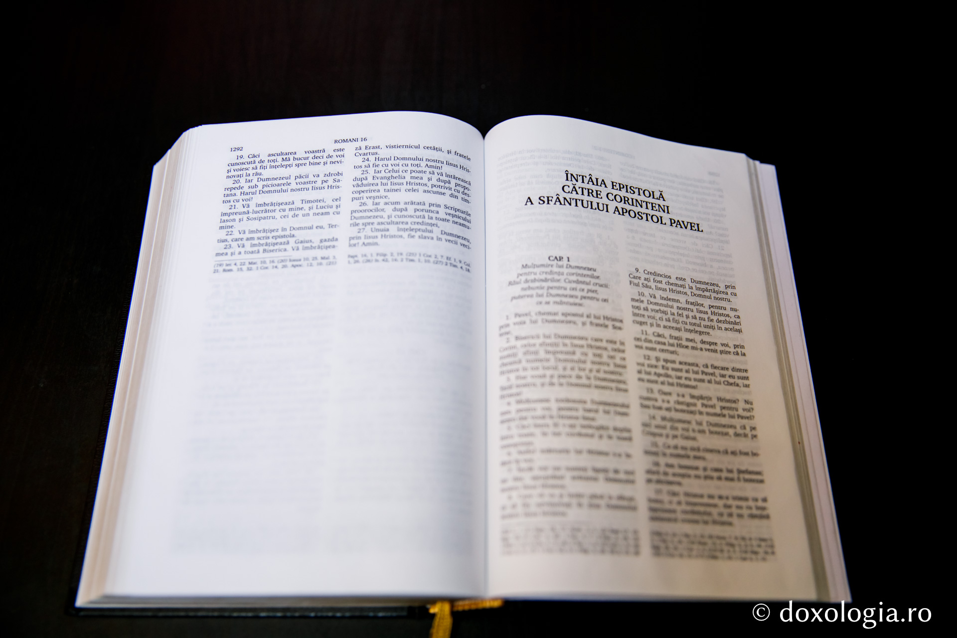 Epistola întâi către Corinteni a Sfântului Apostol Pavel – Capitolul 6