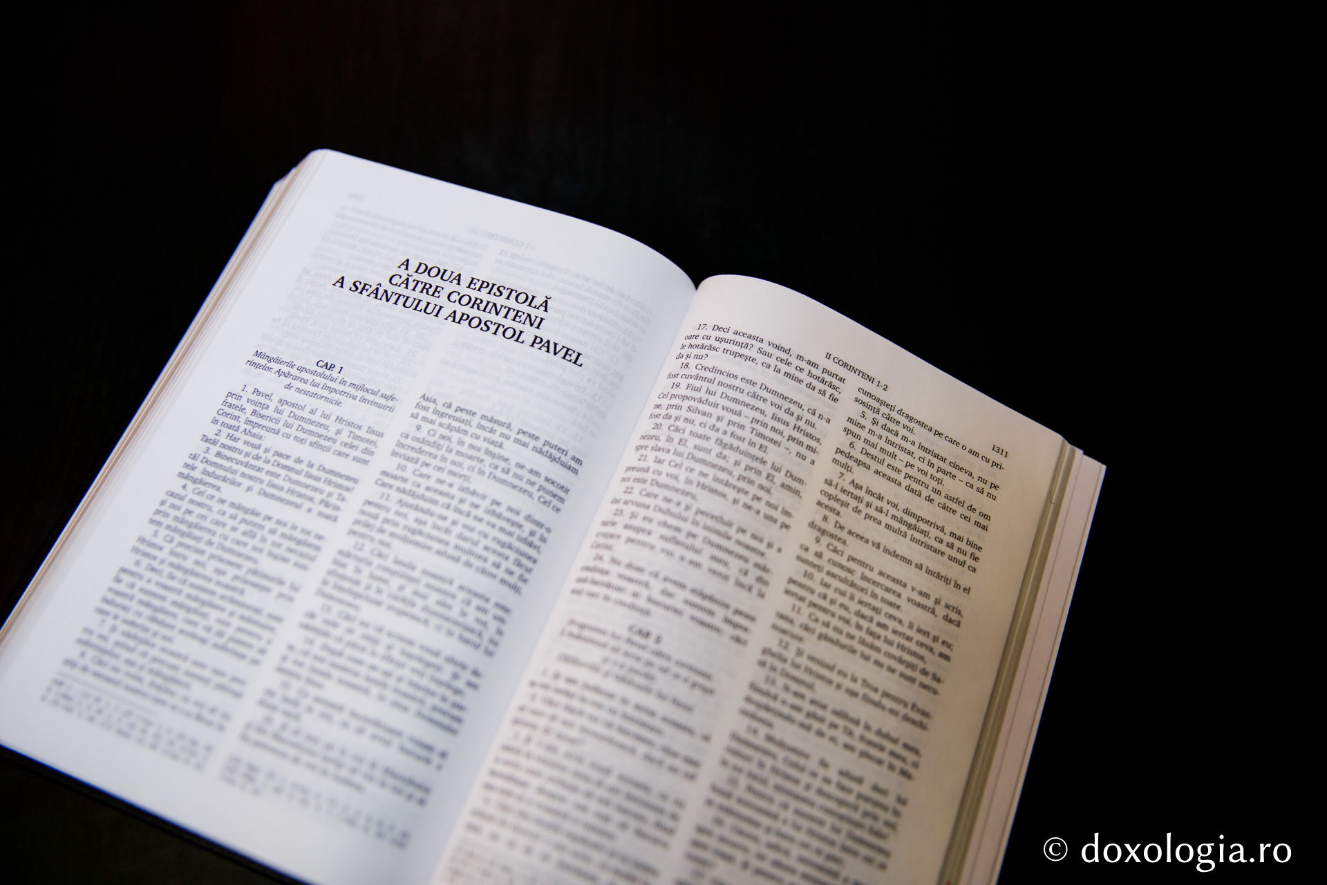 Epistola a doua către Corinteni a Sfântului Apostol Pavel – Capitolul 3