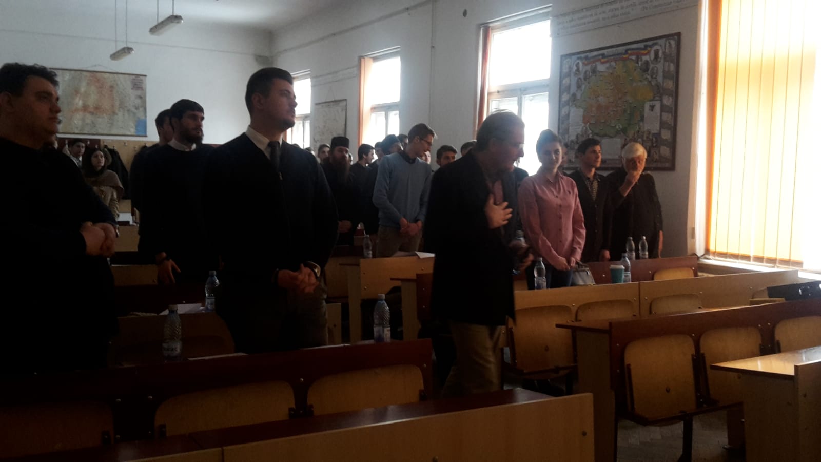 Întâlnire a studenţilor teologi ieşeni cu profesorul dr. Krastu Banev