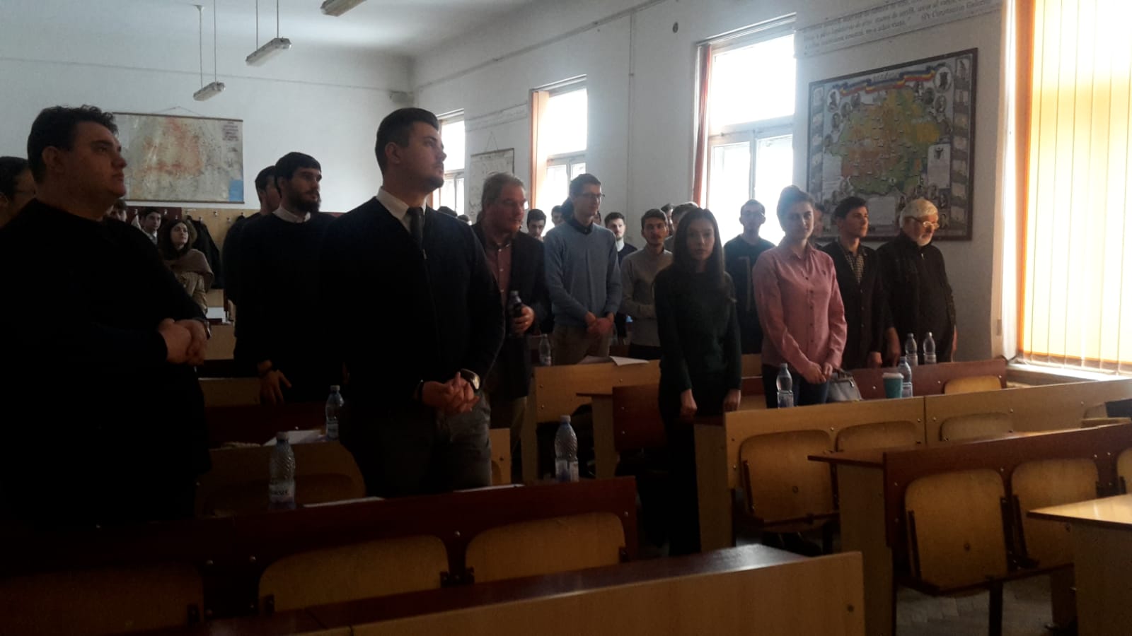 Întâlnire a studenţilor teologi ieşeni cu profesorul dr. Krastu Banev