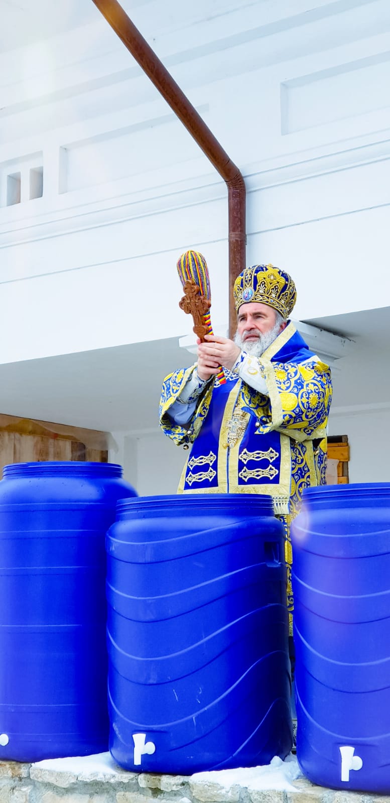 Botezul Domnului la Roman şi la Huşi