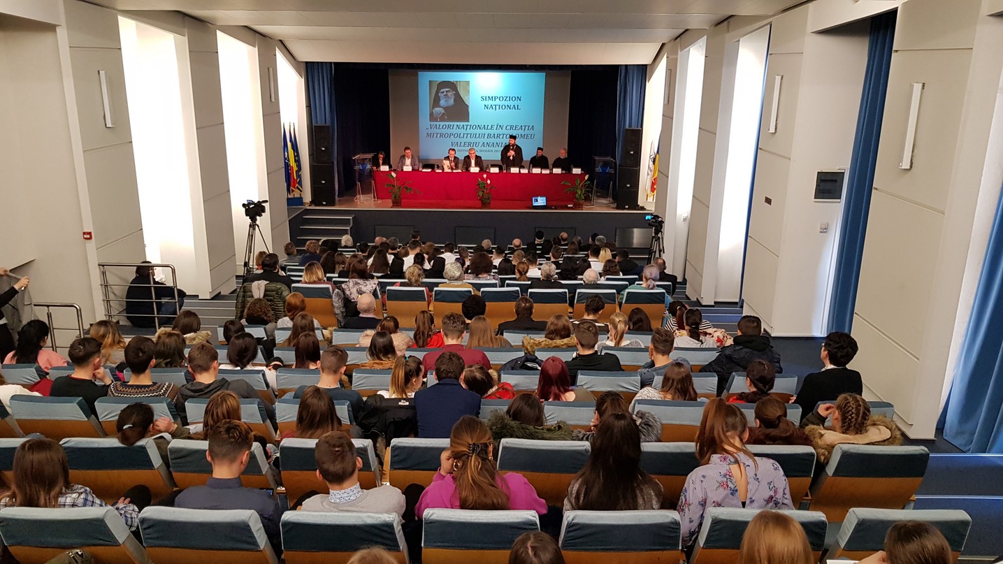 A VI-a ediție a Simpozionului Naţional „Valori naţionale în creaţia Mitropolitului Bartolomeu Anania”, la final