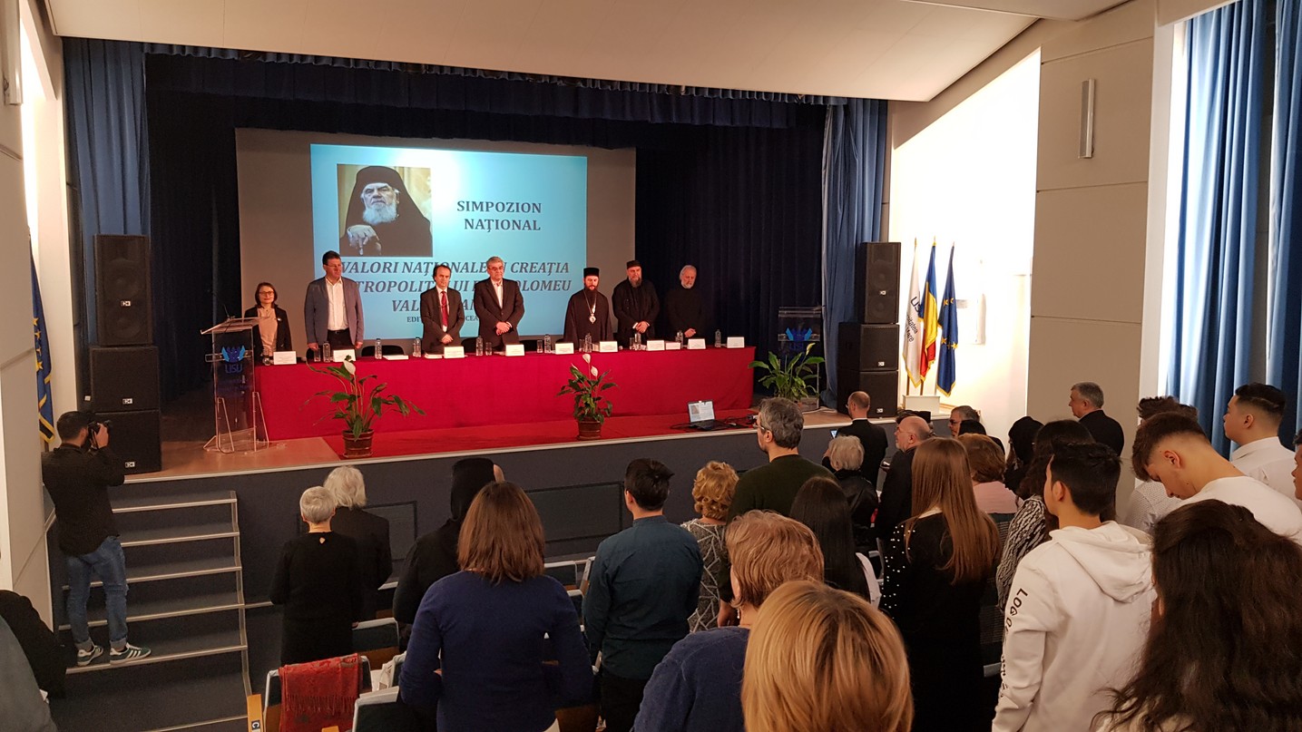 A VI-a ediție a Simpozionului Naţional „Valori naţionale în creaţia Mitropolitului Bartolomeu Anania”, la final