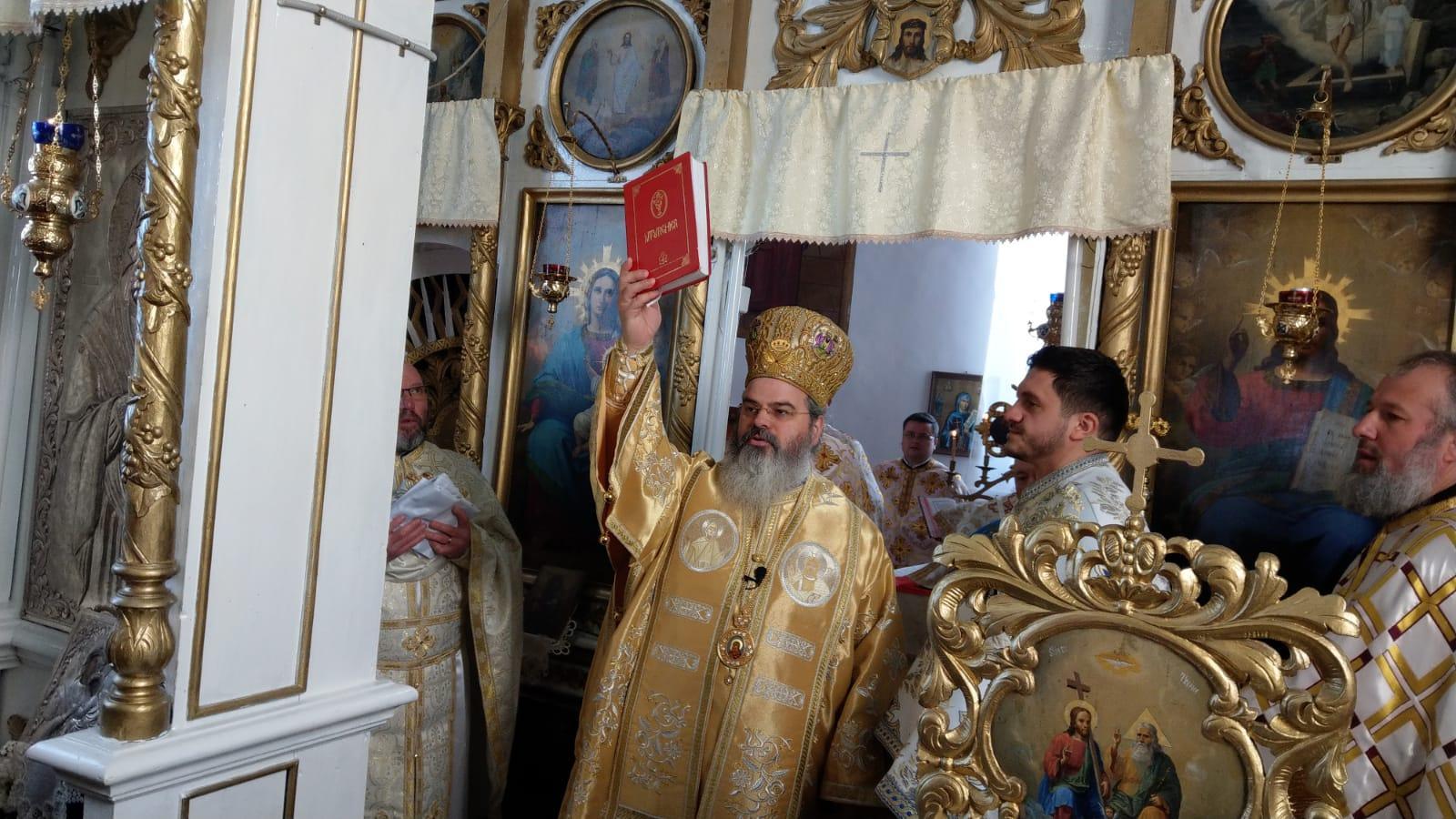 Liturghie arhierească în Parohia Zăpodeni de Sus, Protopopiatul Vaslui