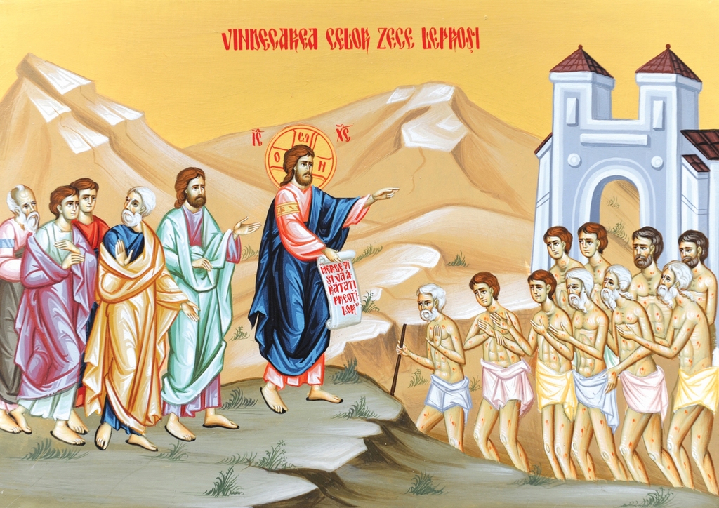 Vindecarea celor zece leproși