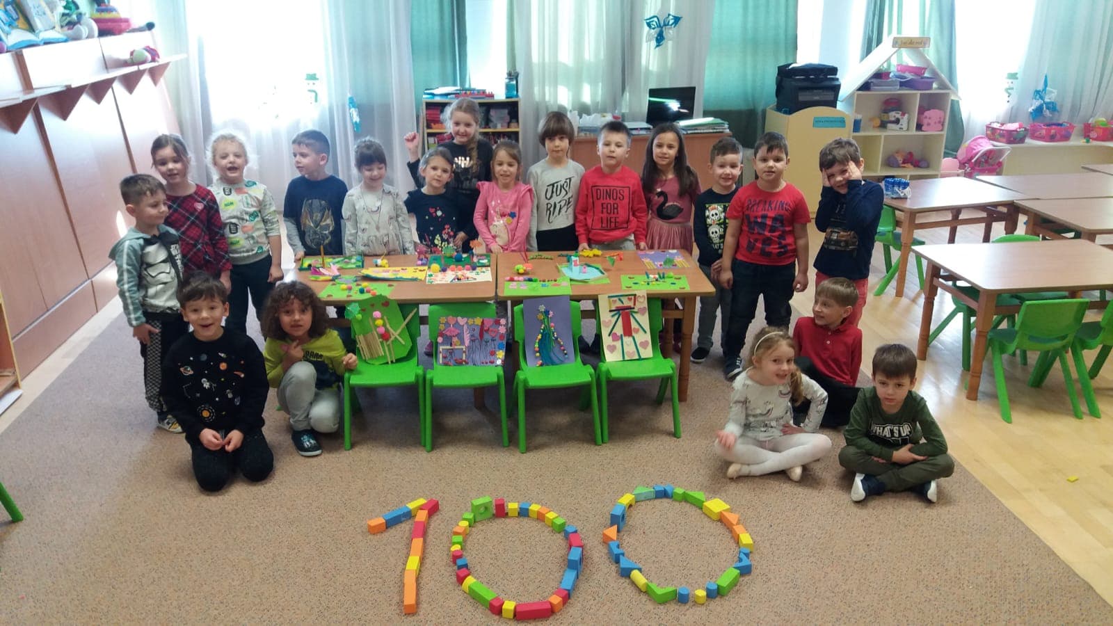 100 de zile de grădiniță - 100 de zile de emoții pozitive, la Grădinița cu Program Prelungit „Sfântul Ioan cel Nou de la Suceava”