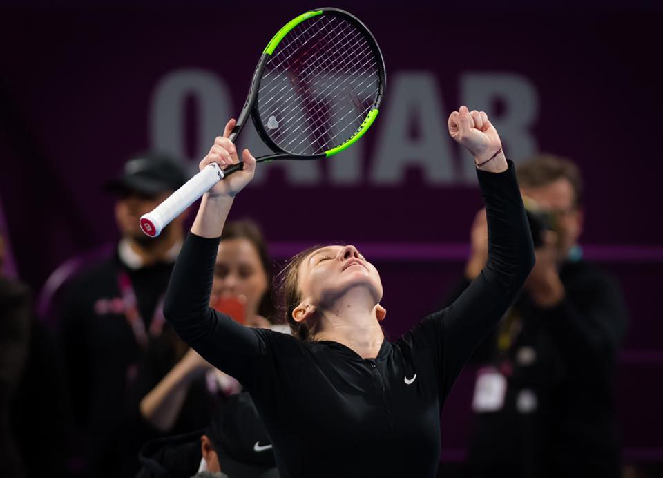 Simona Halep s-a calificat în semifinalele WTA de la Doha