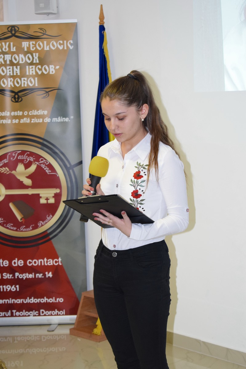 Omagiu adus poetului Grigore Vieru, la Seminarul Teologic Dorohoi