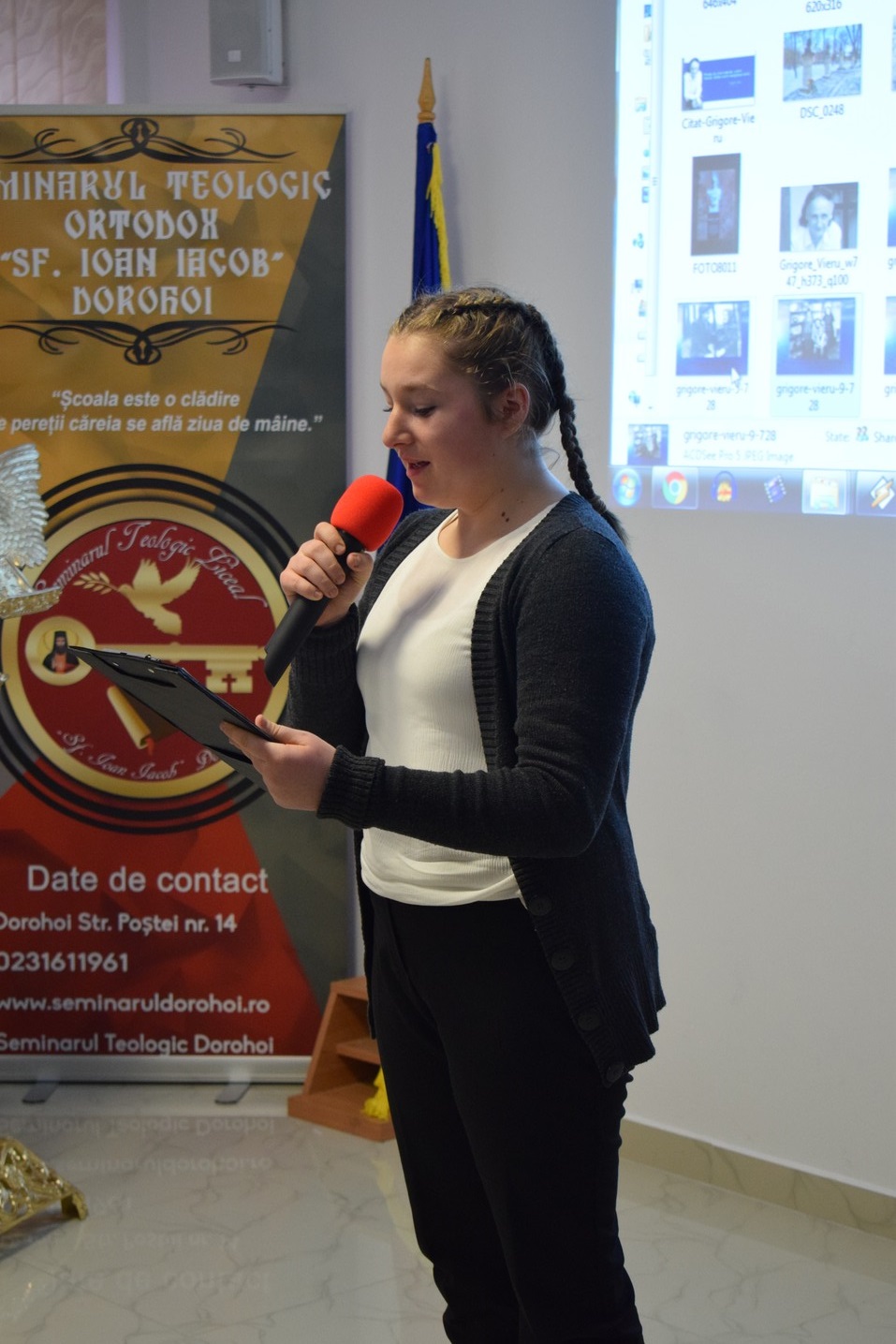 Omagiu adus poetului Grigore Vieru, la Seminarul Teologic Dorohoi