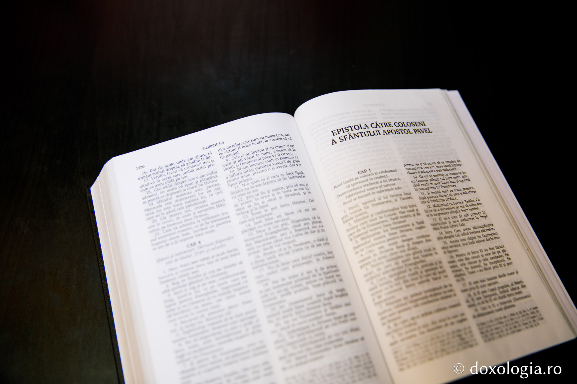 Epistola către Coloseni a Sfântului Apostol Pavel – Capitolul 2