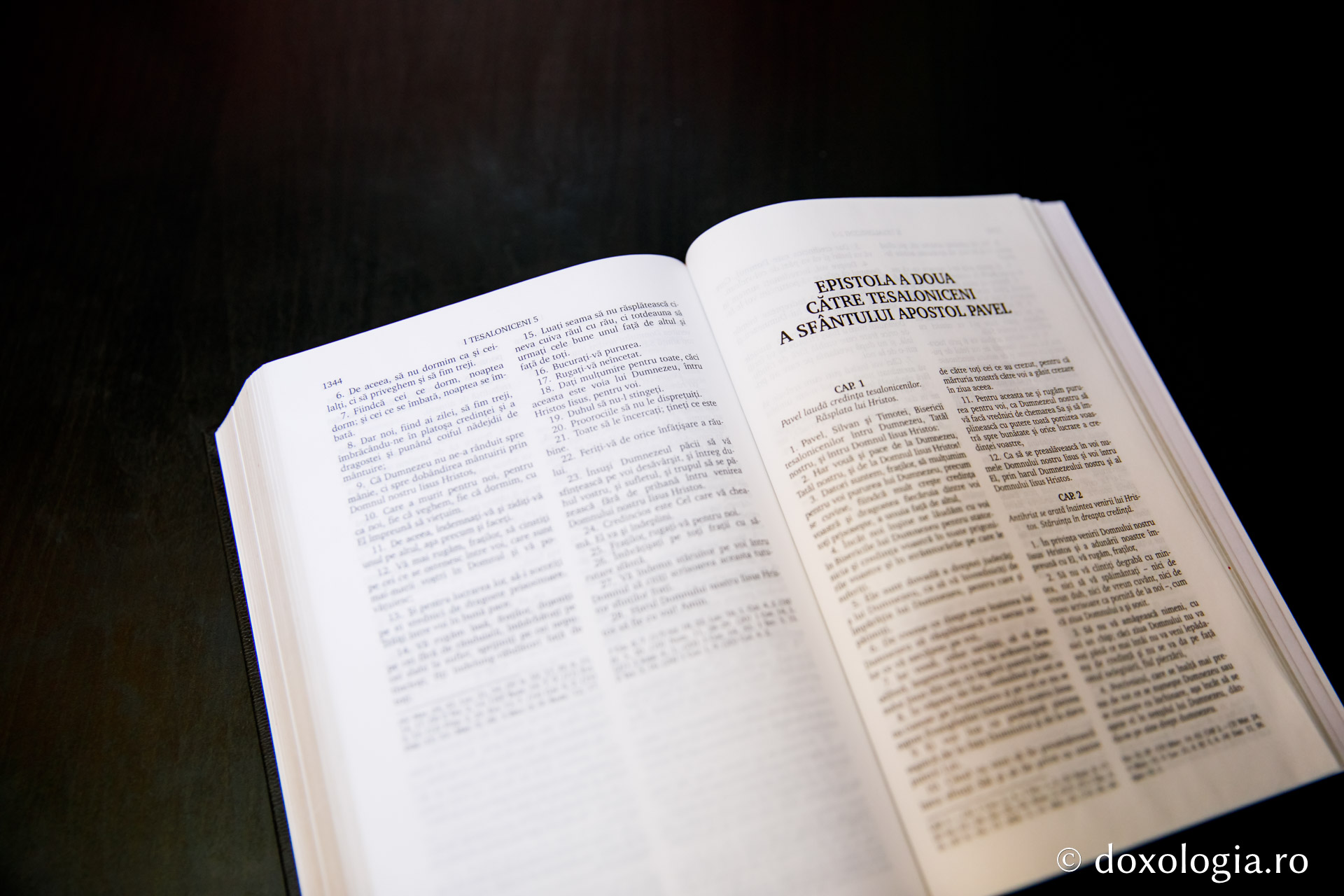 Epistola a doua către Tesaloniceni a Sfântului Apostol Pavel – Capitolul 2