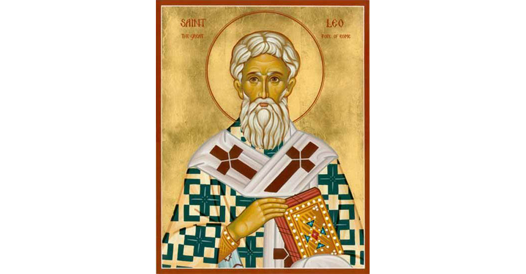 Canon de rugăciune către Sfântul Ierarh Leon, Episcopul Romei