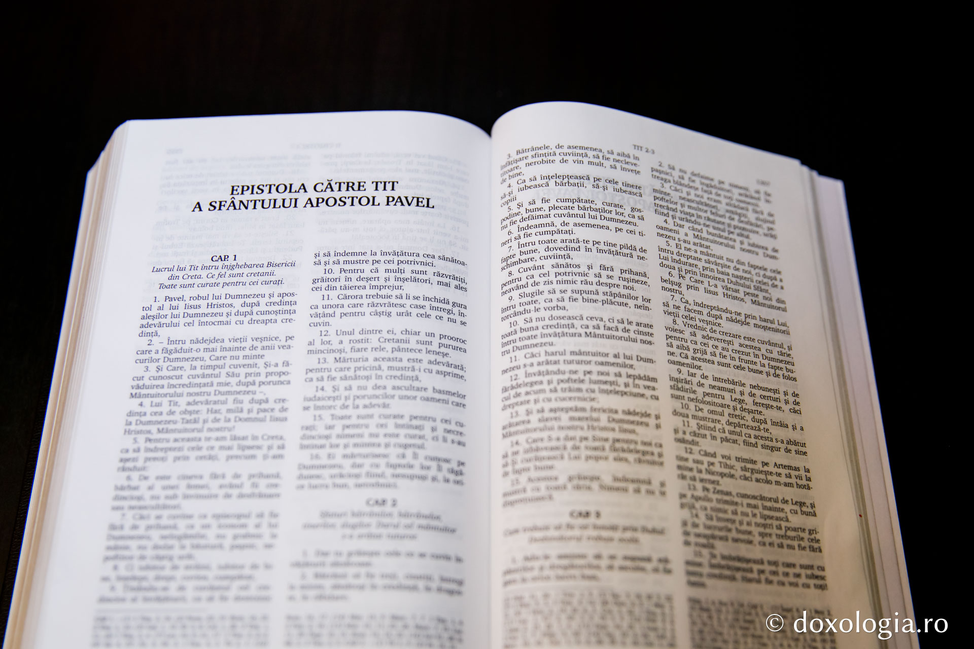 Epistola către Tit a Sfântului Apostol Pavel – Capitolul 2