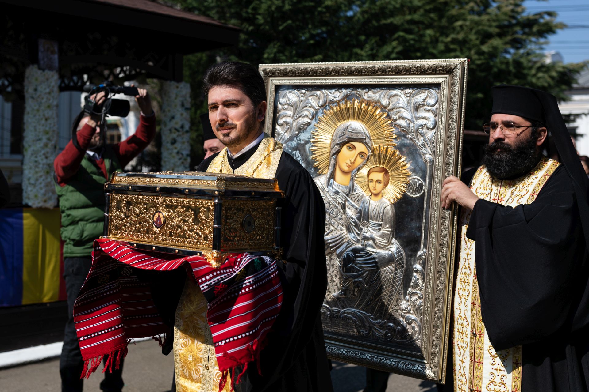 Icoana Maicii Domnului „Iordăniţa” a fost adusă la Biserica Icoanei din București