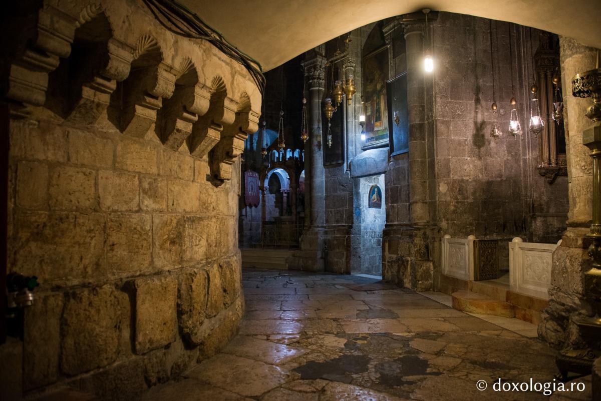 Culoarul către Peștera Aflării Sfintei Cruci