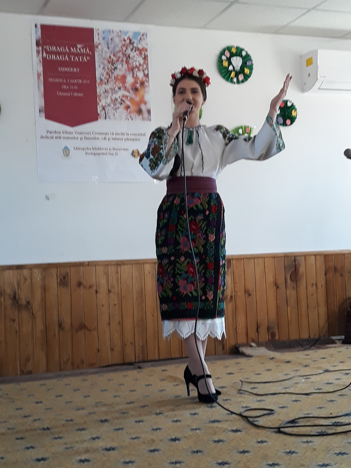 Concertul „Dragă mamă, dragă tată”, în Parohia Cozmeşti