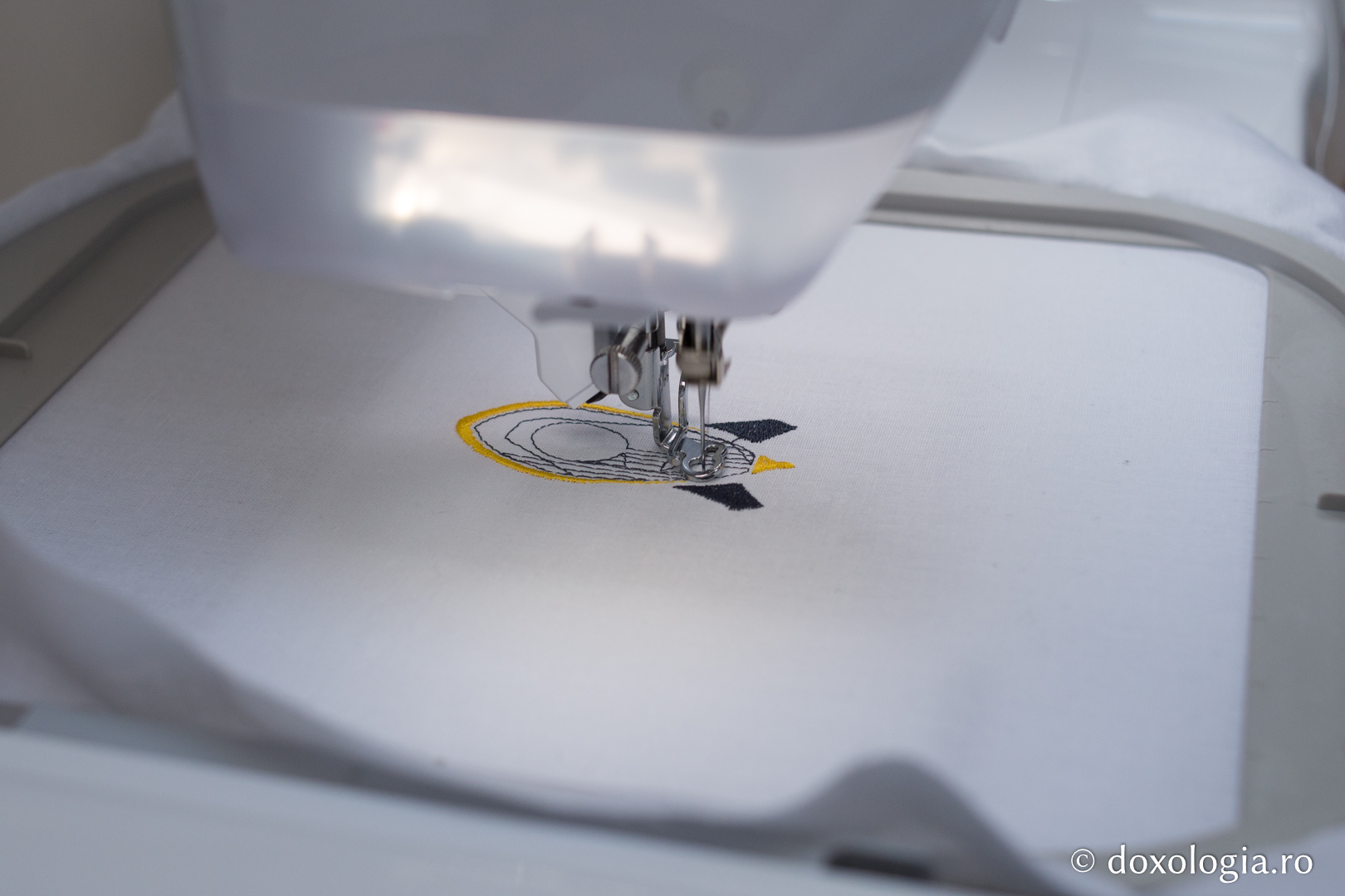 Foto: Bogdan Bulgariu Broderie computerizată – un proiect inedit pentru elevii de gimnaziu și de liceu