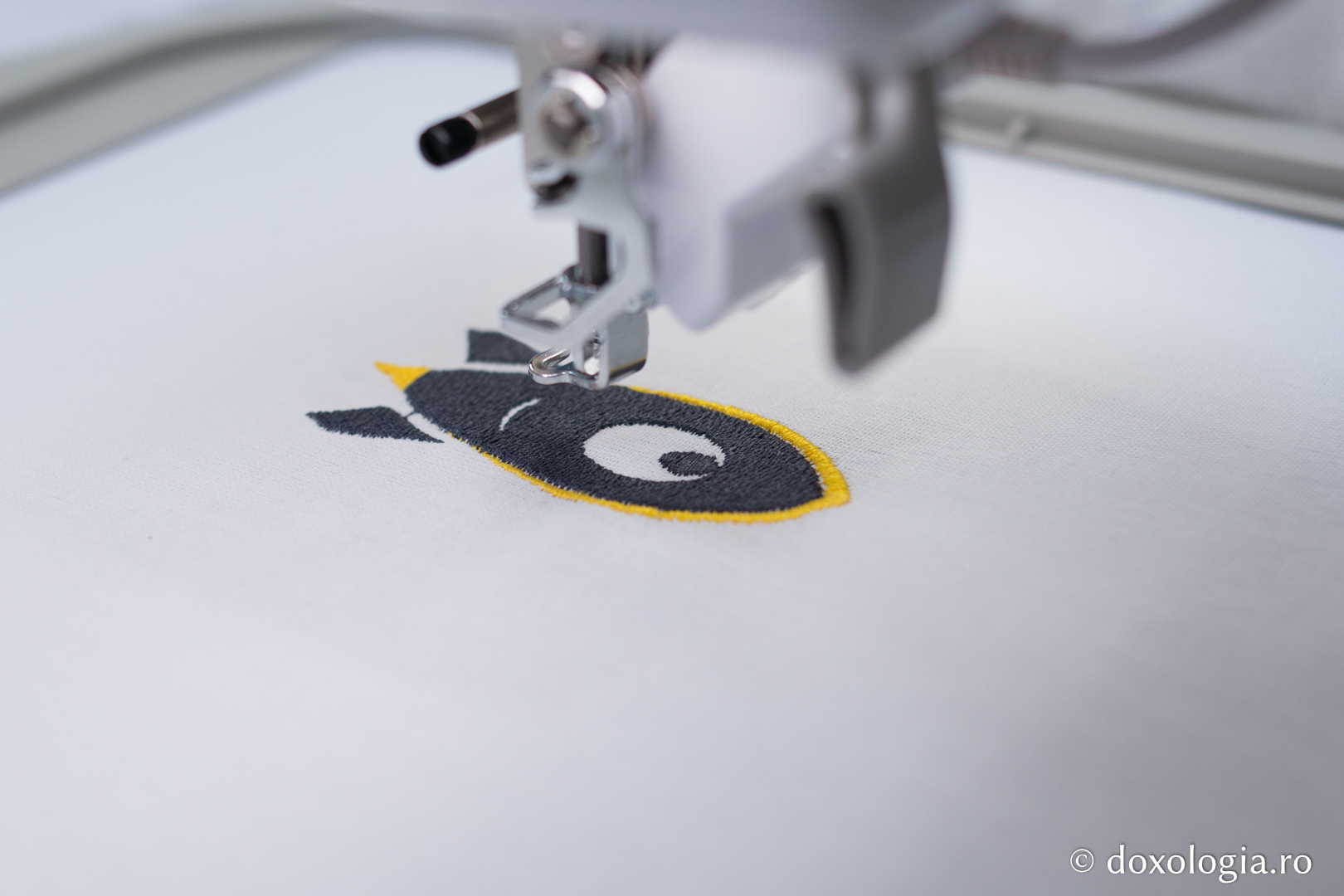 Foto: Bogdan Bulgariu Broderie computerizată – un proiect inedit pentru elevii de gimnaziu și de liceu