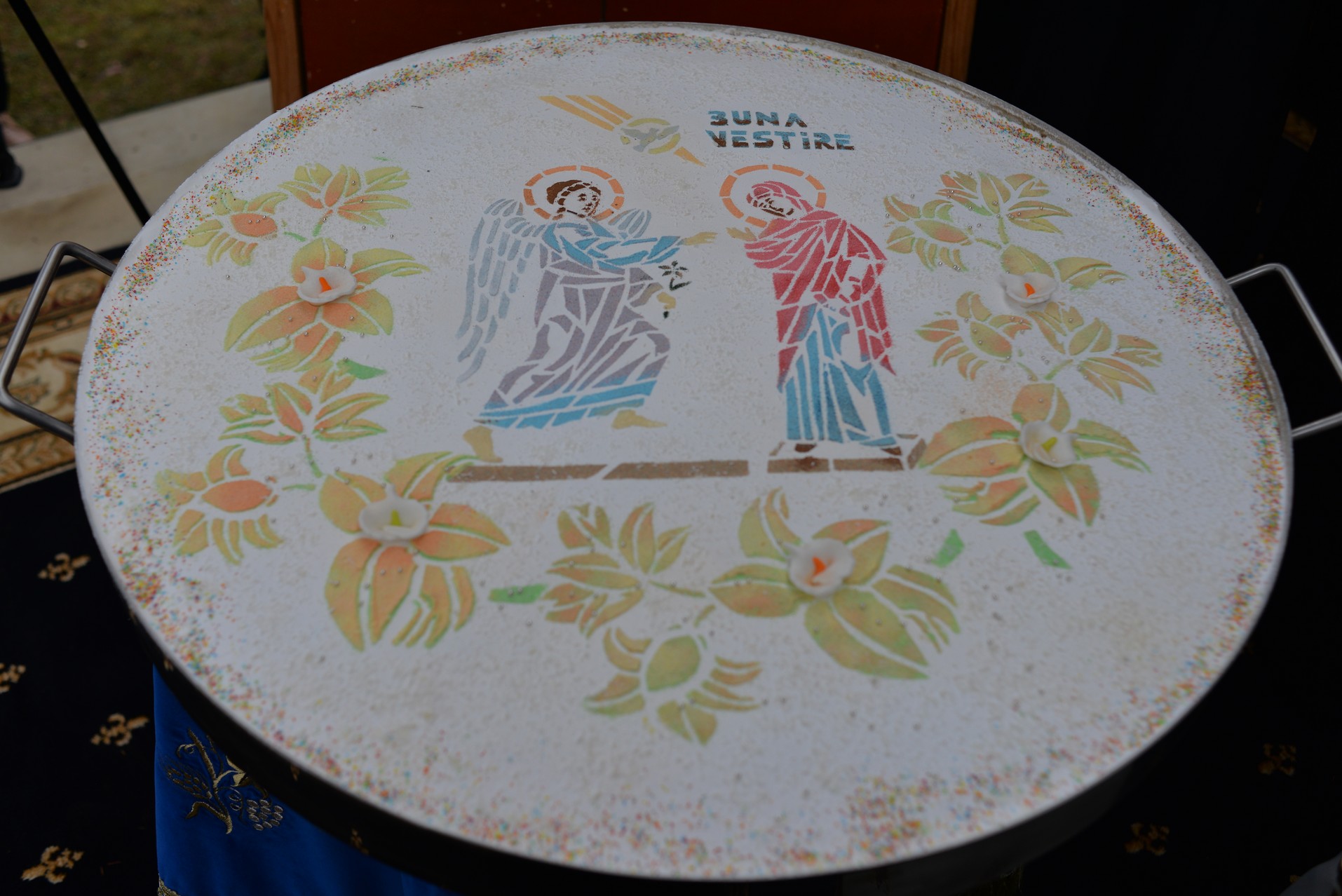 Hram la Sihăstria Voronei:„Pentru a ne cuprinde bucuria Duhului Sfânt, ne este necesară smerenia Maicii Domnului”