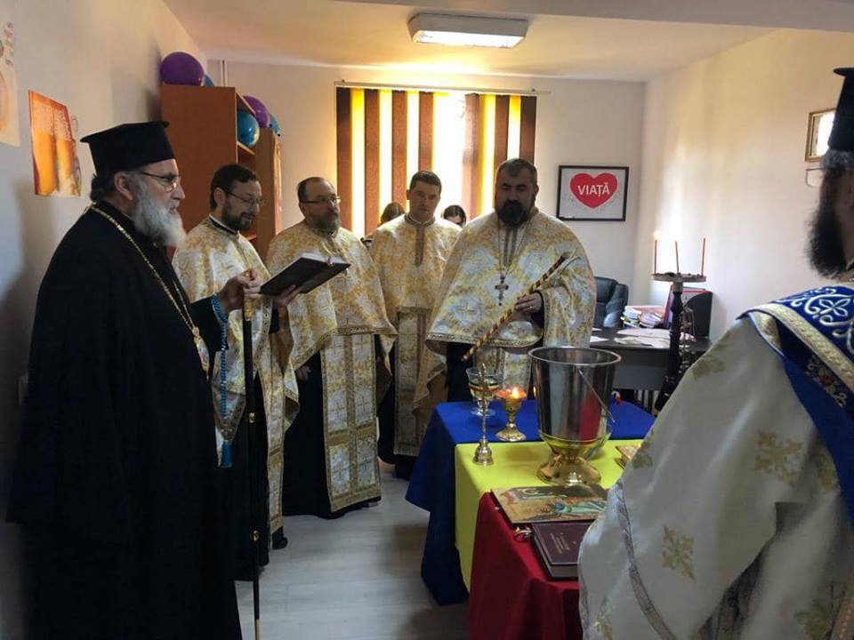 Binecuvântare arhierească la așezământul social-filantropic din Hârja