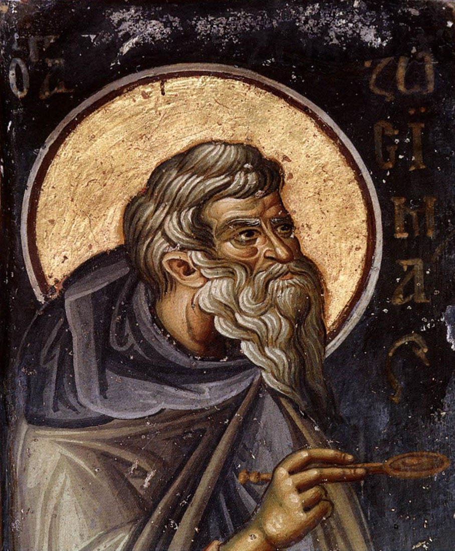 Sfântul Cuvios Zosima din Palestina