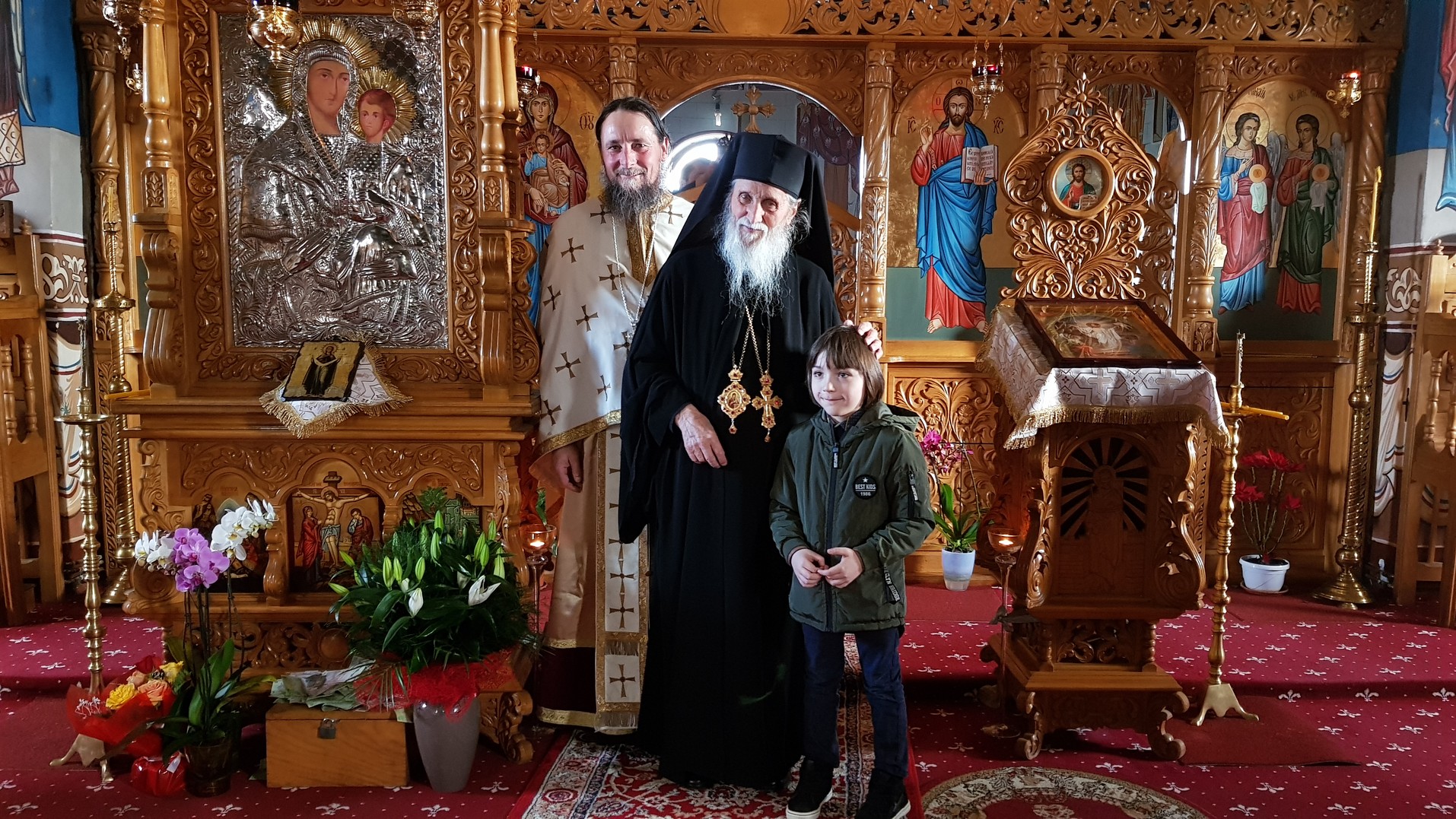 Slujire arhierească la Mănăstirea „Acoperământul Maicii Domnului” - Groşi