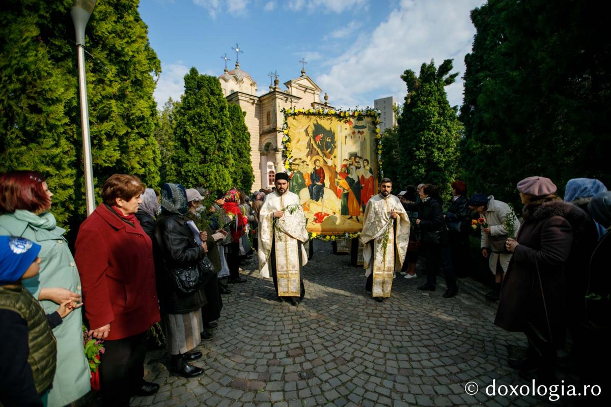 Intrarea Domnului în Ierusalim, serbată prin ample procesiuni în Arhiepiscopia Iașilor