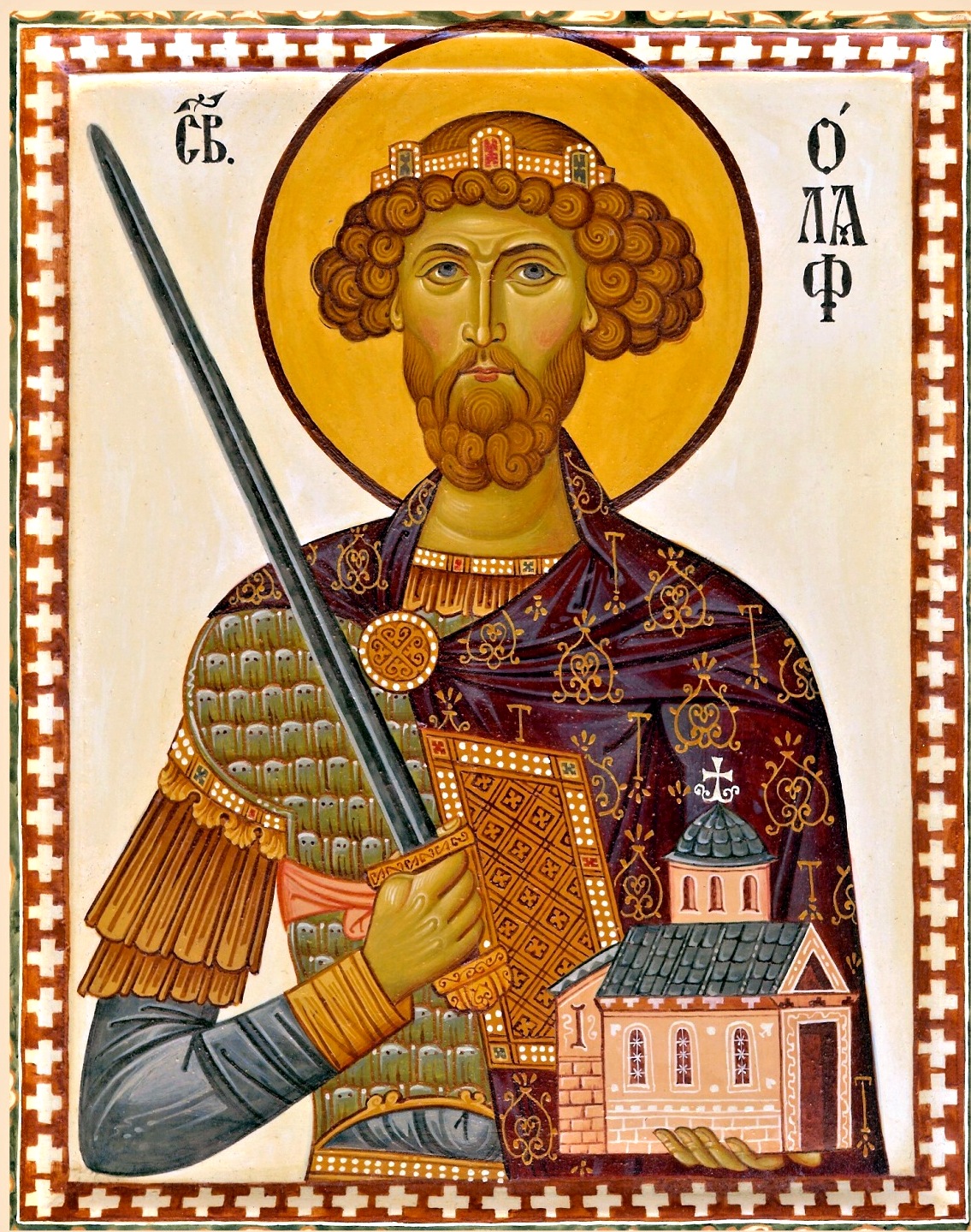 Viața Sfântului Rege și Martir Olav al Norvegiei Viața Sfântului Rege și Martir Olav al Norvegiei