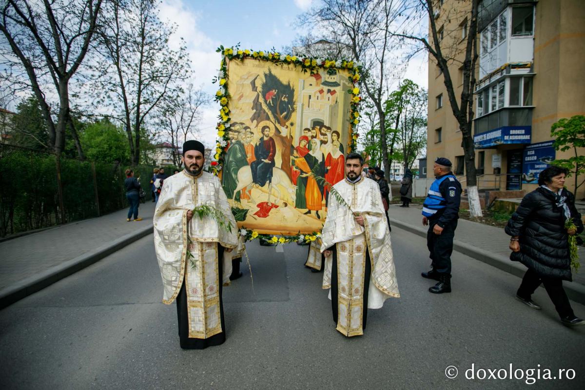 Intrarea Domnului în Ierusalim, serbată prin ample procesiuni în Arhiepiscopia Iașilor