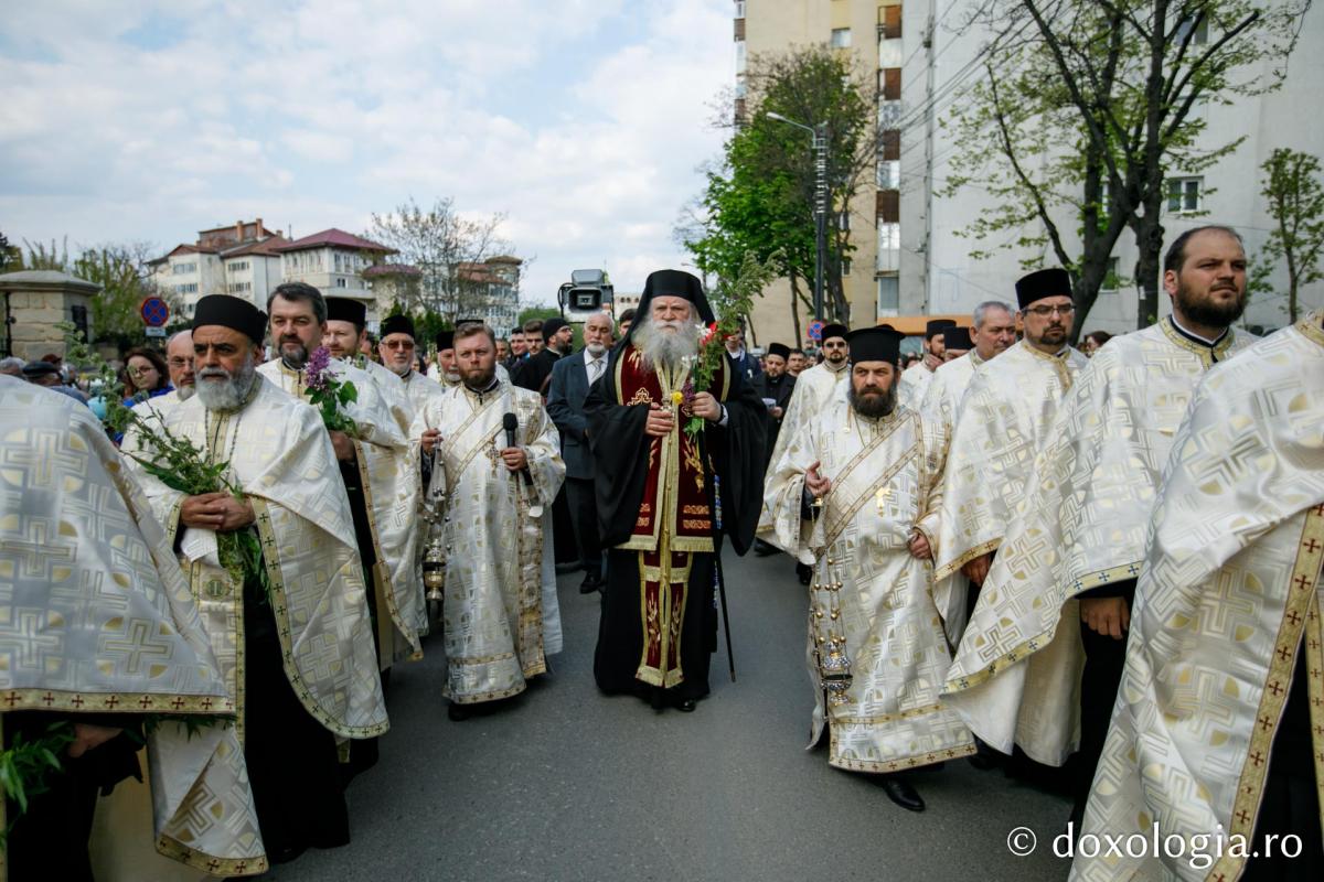 Intrarea Domnului în Ierusalim, serbată prin ample procesiuni în Arhiepiscopia Iașilor