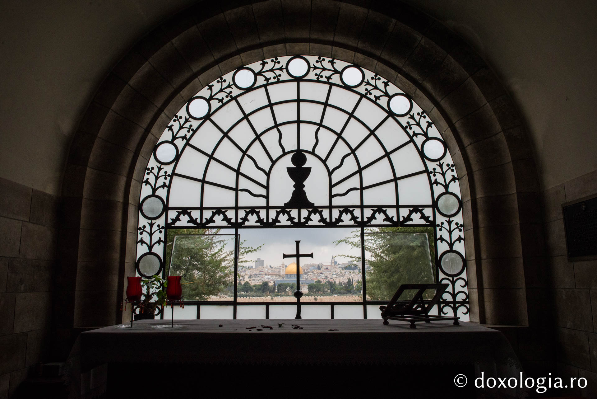 Mănăstirea franciscană „Dominus Flevit” („Domnul plânge”)