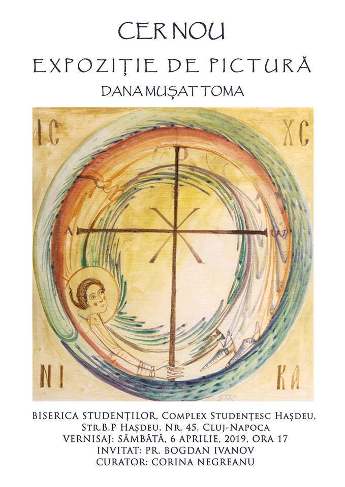 „Cer Nou” – expoziție de artă și iconografie, la Biserica Misionară a studenților din Cluj Napoca „Cer Nou” – expoziție de artă și iconografie, la Biserica Misionară a studenților din Cluj Napoca