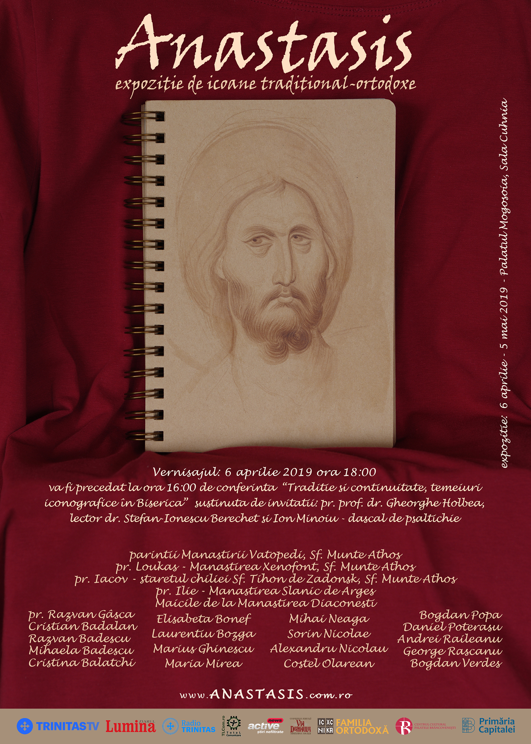 „Anastasis” – expoziție de icoane tradițional-ortodoxe