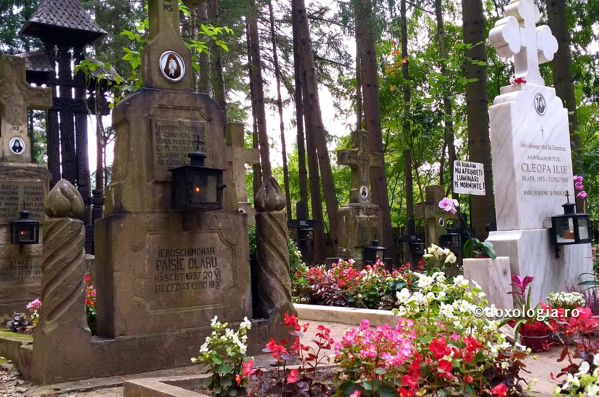 (Video) „Grădina cu sfinţi” – cimitirul Mănăstirii Sihăstria